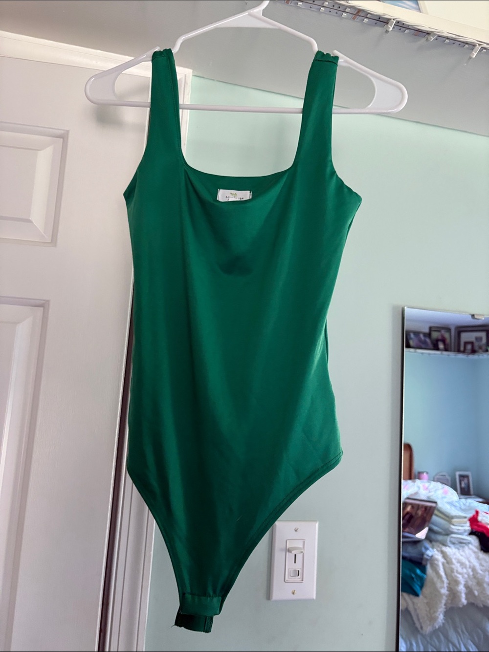Green bodysuit